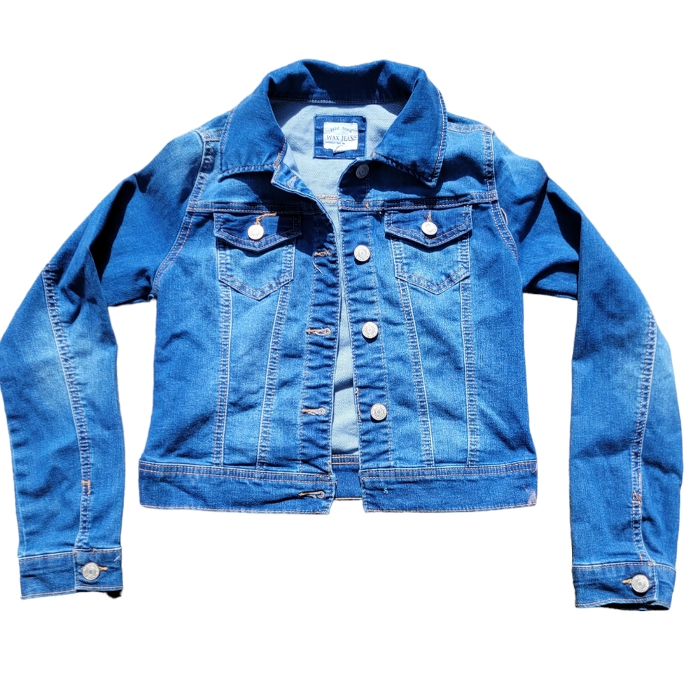 Wax Jean Basic Denim Jean Jacket S Small